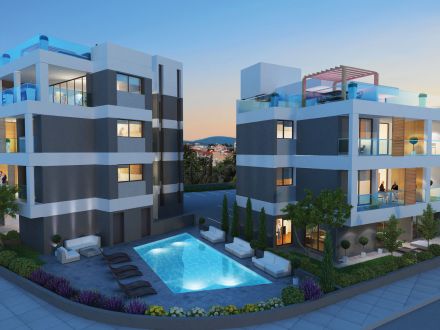 Night View - Limassol Bay Residences