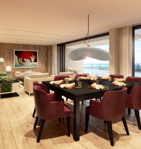 Pantheon Hill Residences – Apartment 302 Dining Area