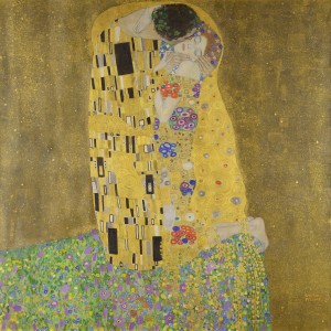 The Kiss (1907-08) by Gustav Klimt