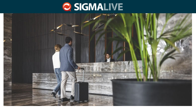 sigmalive, couple at the lobby of the Icon